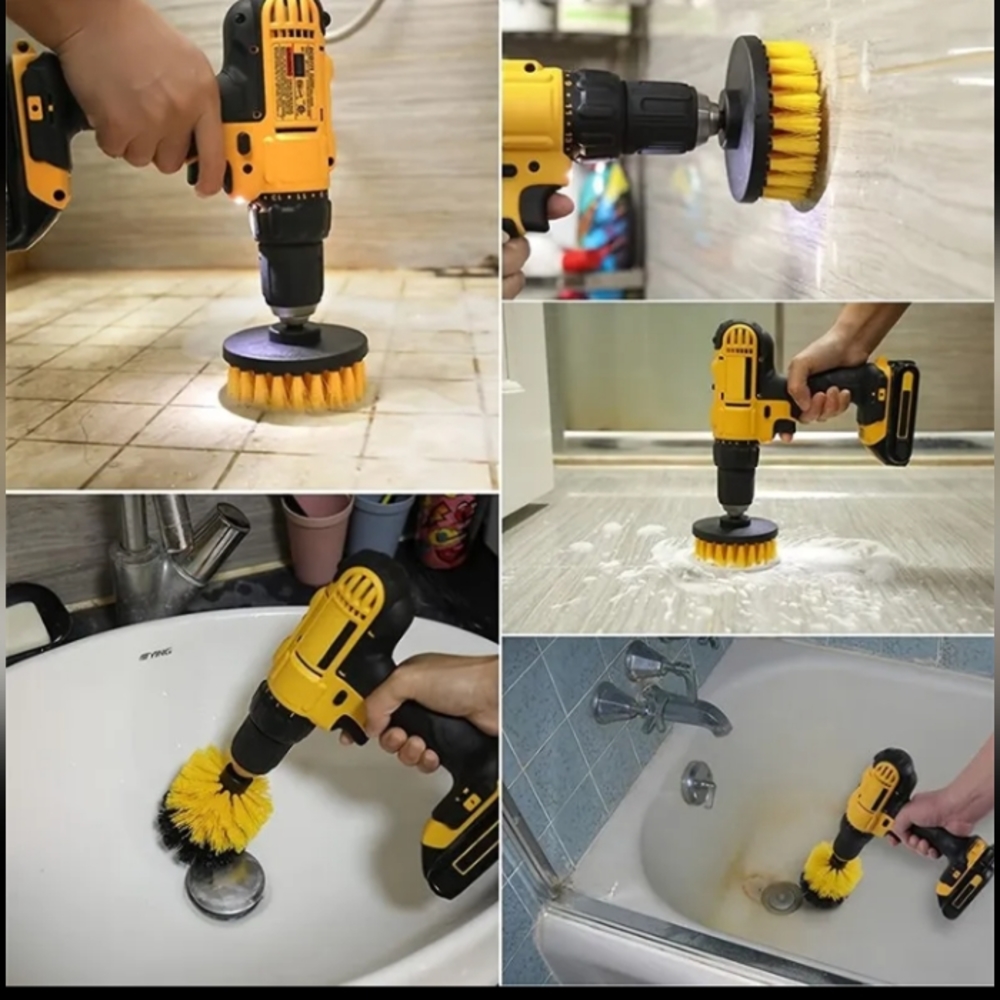 3PCS Drill Brush